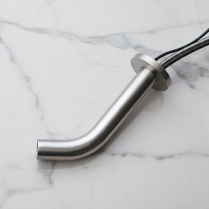 Pesaro brushed nickel short model 130 MM