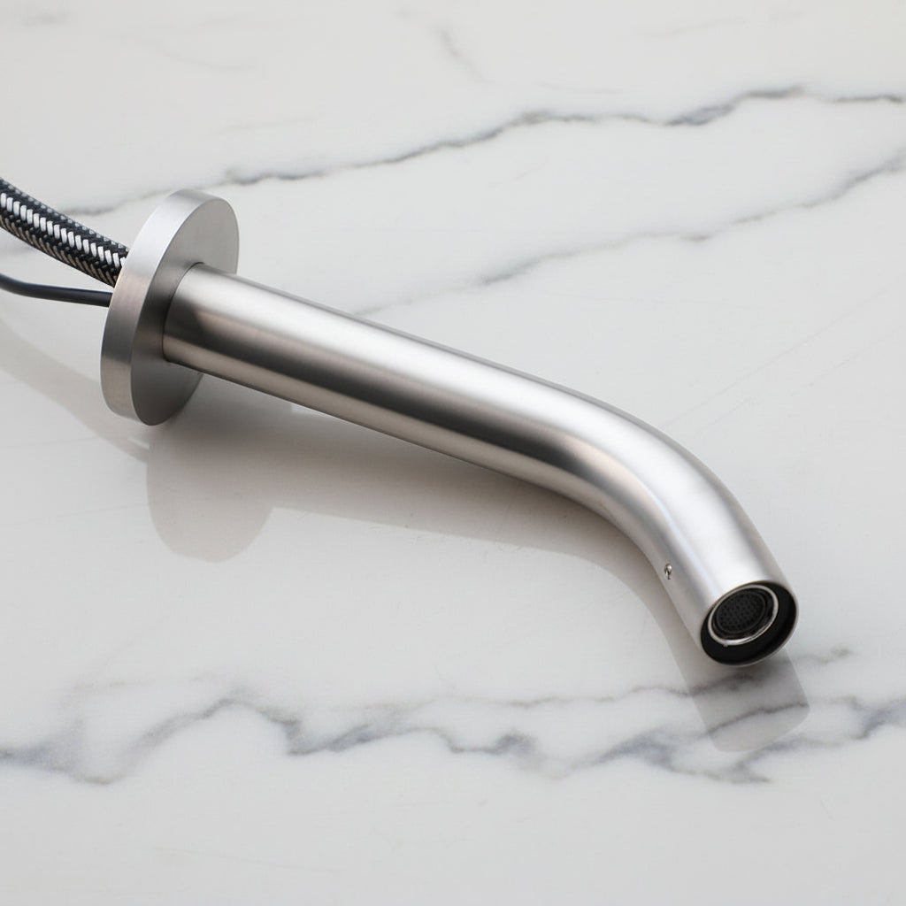 Pesaro brushed nickel short model 130 MM