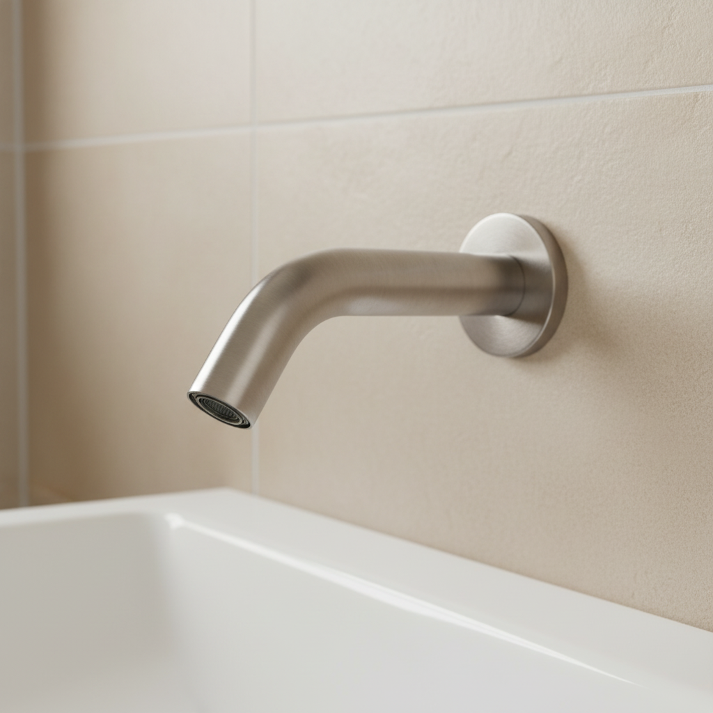 Pesaro brushed nickel short model 130 MM