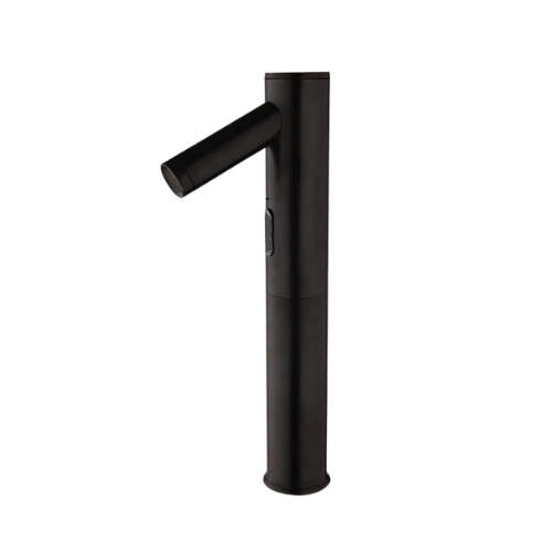Sensor tap Cicogna black cold model
