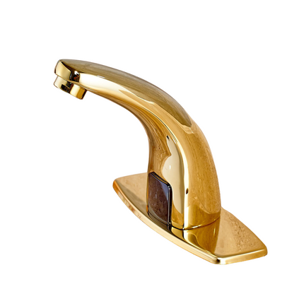 Bella gold colored sensor tap cold model