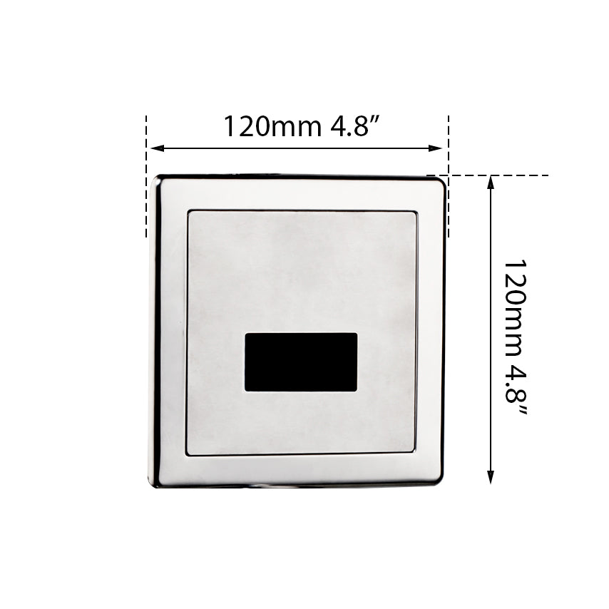 Built-in sensor unit for a wall urinal