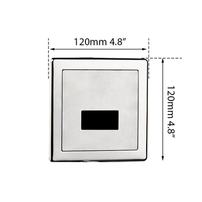 Built-in sensor unit for a wall urinal