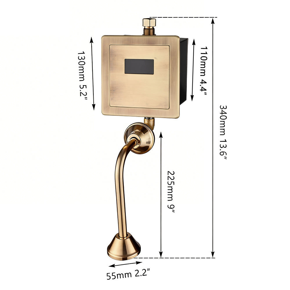 Sensomatica Sensor Urinoir Brons