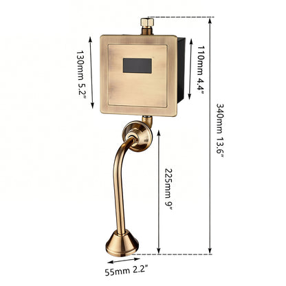 Sensomatica Sensor Urinoir Brons