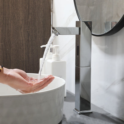 Sensomatica Brek chroom sensorkraan hoog model