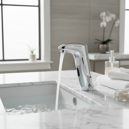 Sensomatica Milia Sensorkraan Chroom | Warm en Koud Water