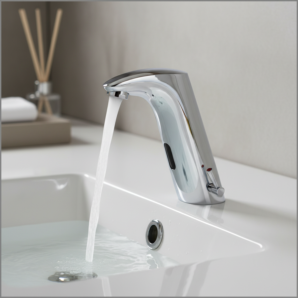 Sensomatica Milia Sensorkraan Chroom | Warm en Koud Water