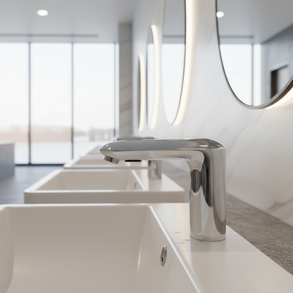 Sensomatica Livio chroom sensorkraan – koud model