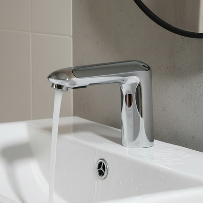Sensomatica Livio chroom sensorkraan – koud model