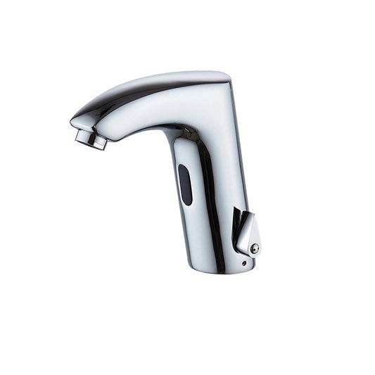 Sensomatica – Chroom sensorkraan voor wastafel | Warm/koud model