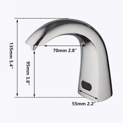 Sensomatica Sensor Zeepdispenser Chroom | 1000 ml