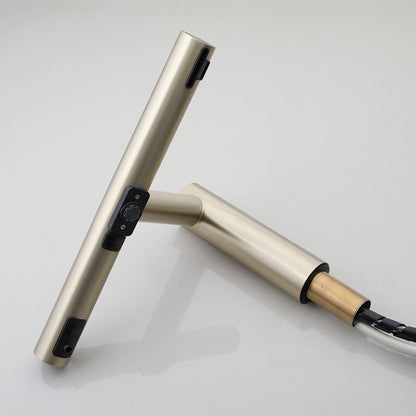 Sensomatica 3-in-1 Sensor Kraan – Geborsteld Goud