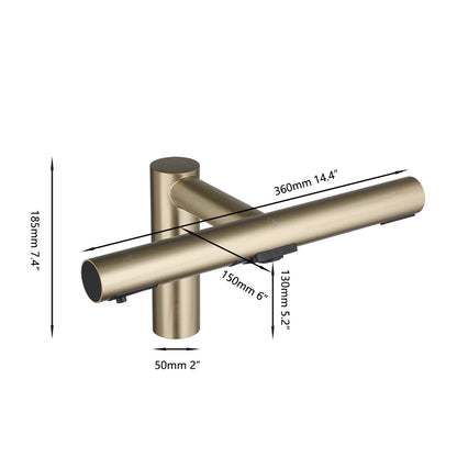 Sensomatica 3-in-1 Sensor Kraan – Geborsteld Goud