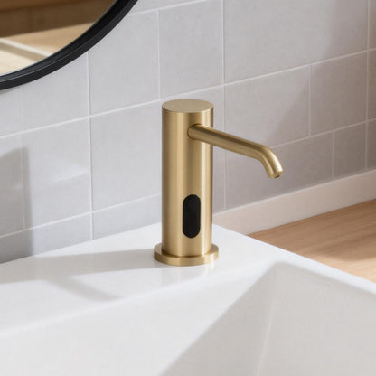 Sensomatica Sensor Zeepdispenser Geborsteld Goud