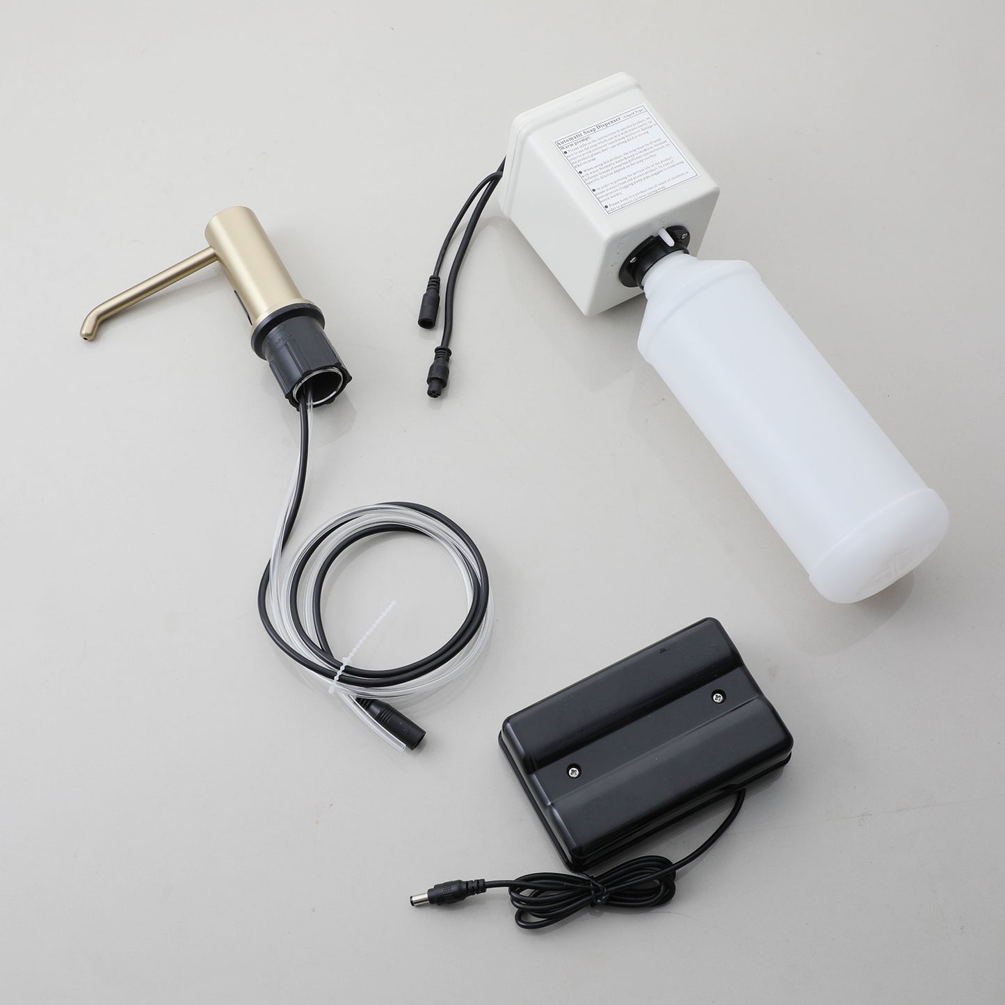 Sensomatica Sensor Zeepdispenser Geborsteld Goud