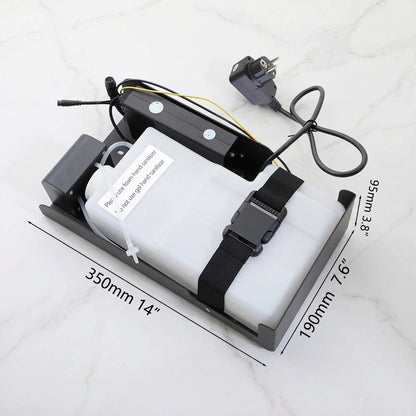 Sensomatica 3-in-1 sensor wandkraan geborsteld nikkel