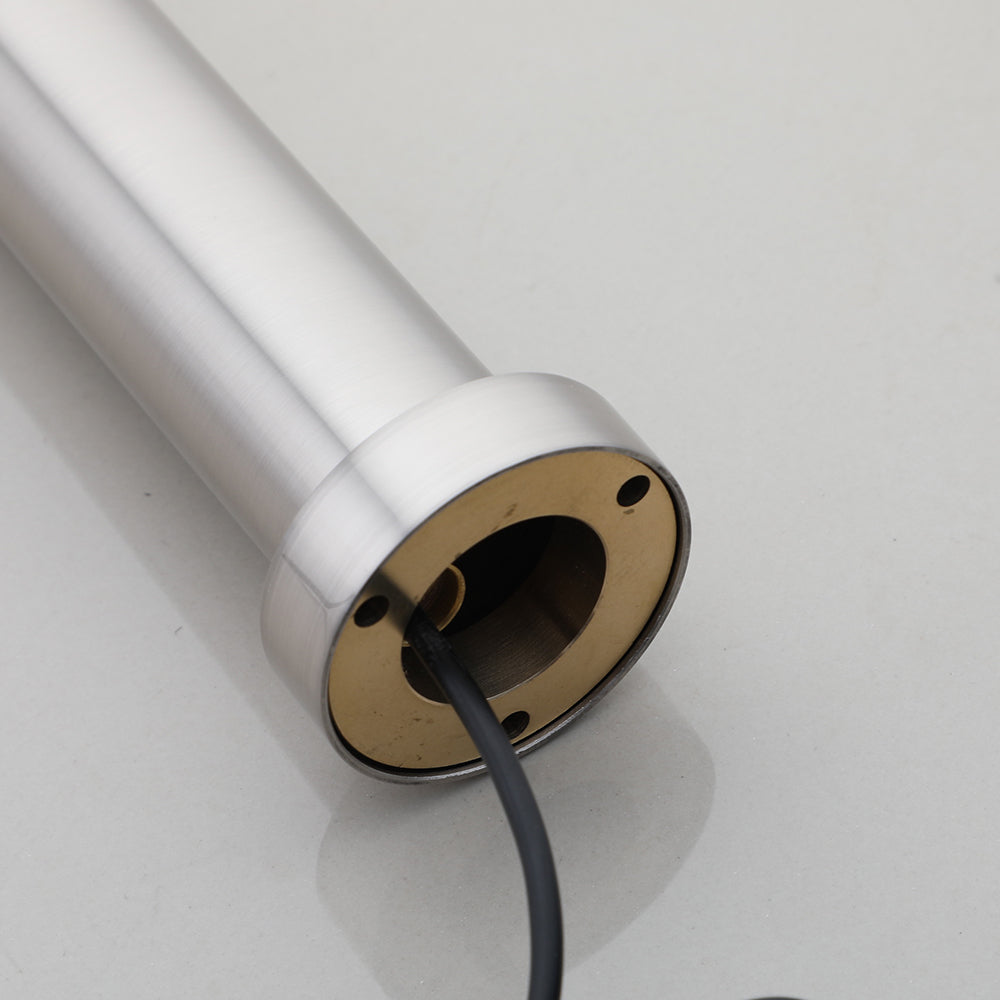 Sensomatica Baltic sensorkraan – geborsteld nikkel – kort 130 mm