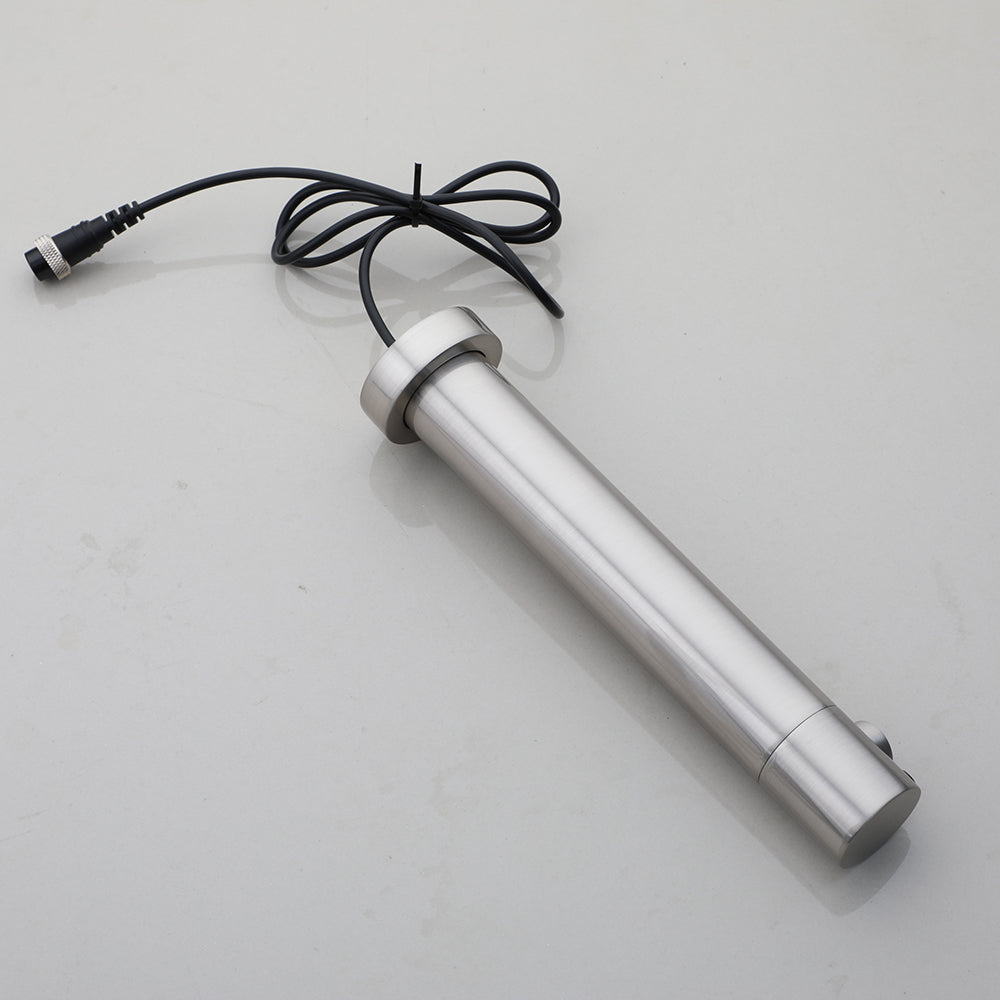 Sensomatica Baltic sensorkraan – geborsteld nikkel – kort 130 mm