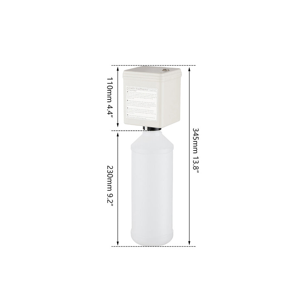 Sensomatica Cesaro Sensor Zeepdispenser Geborsteld Nikkel