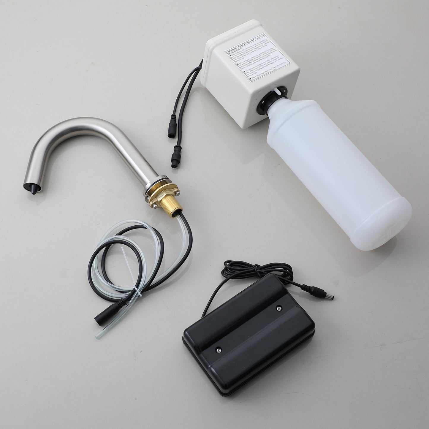 Sensomatica Cesaro Sensor Zeepdispenser Geborsteld Nikkel