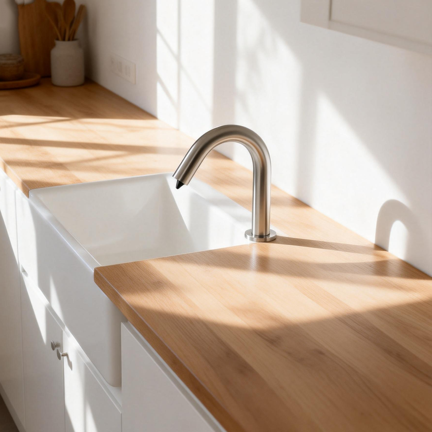 Sensomatica Cesaro Sensor Zeepdispenser Geborsteld Nikkel