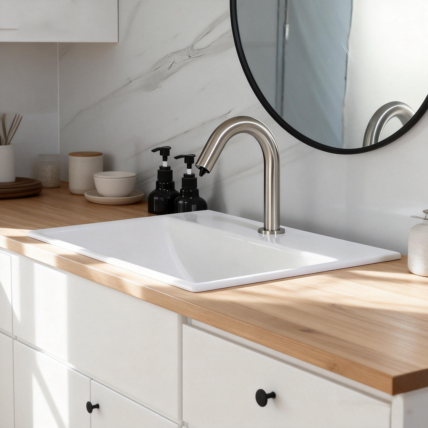 Sensomatica Cesaro Sensor Zeepdispenser Geborsteld Nikkel