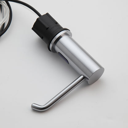 Sensomatica Inbouw Sensor Zeepdispenser – Geborsteld nikkel