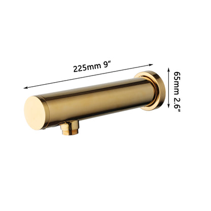 Sensomatica Sensorkraan Stange 225 MM Goud