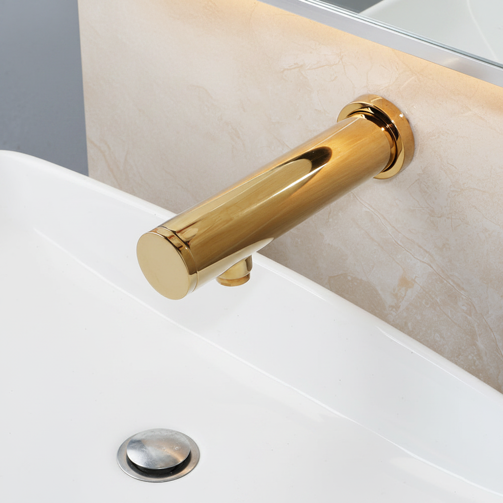 Sensomatica Sensor-Hahnstange 225 mm Gold