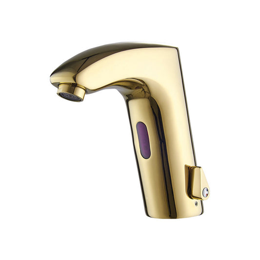 Sensomatica – goudkleurige sensorkraan voor wastafel