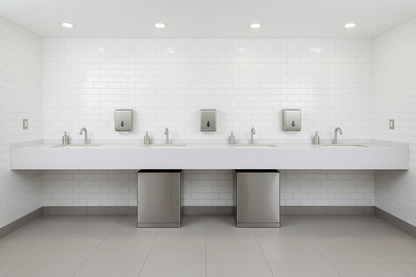 Sensomatica Cesaro geborsteld nikkel koud sensorkraan model 190 MM