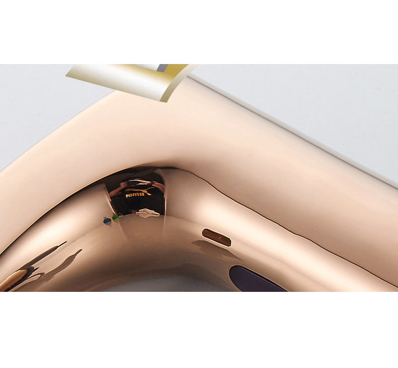 Sensomatica – Rosé gouden sensorkraan voor wastafel