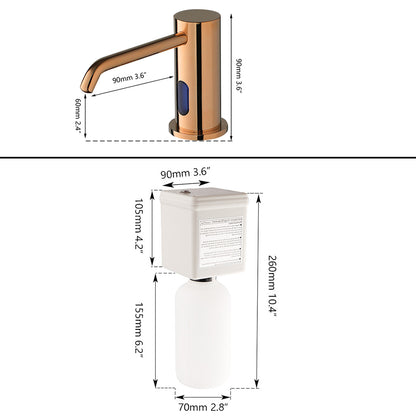 Sensomatica Zeepdispenser Rose Goud