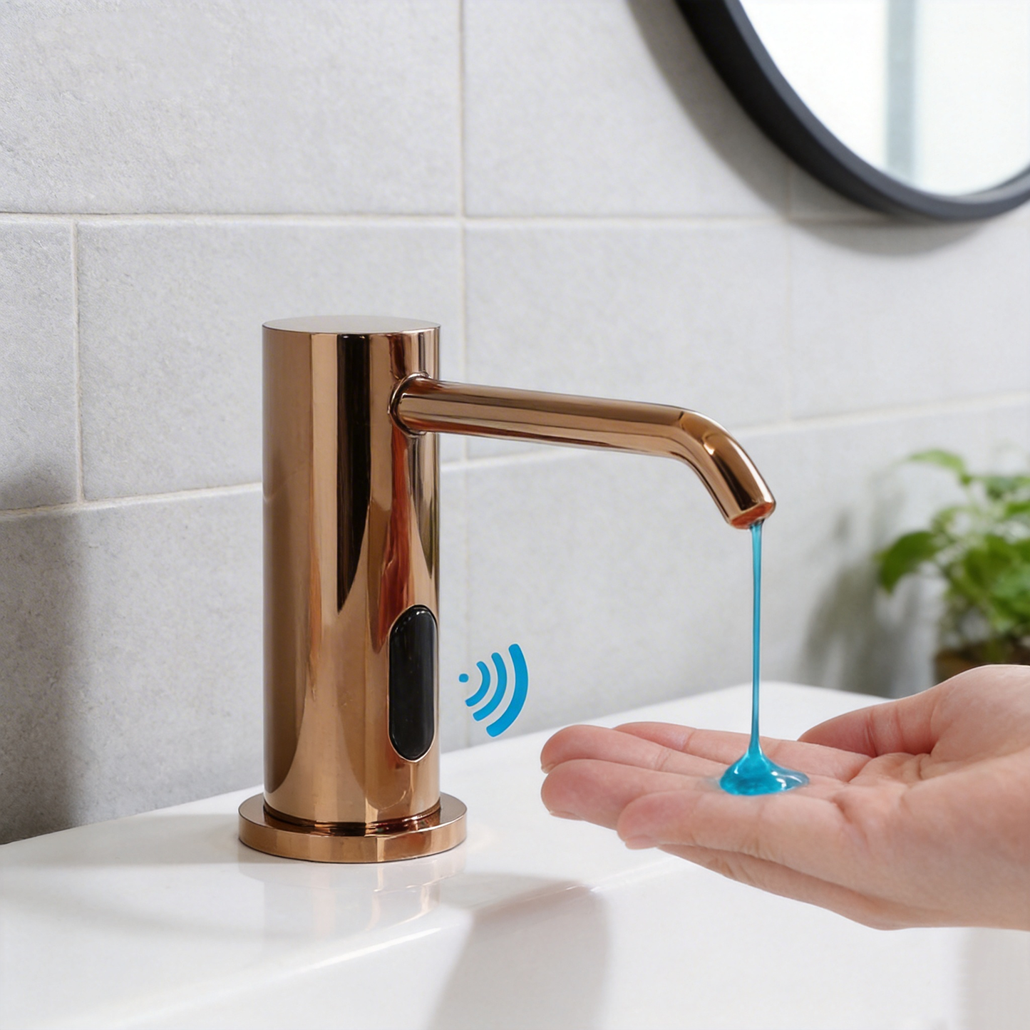 Sensomatica Zeepdispenser Rose Goud