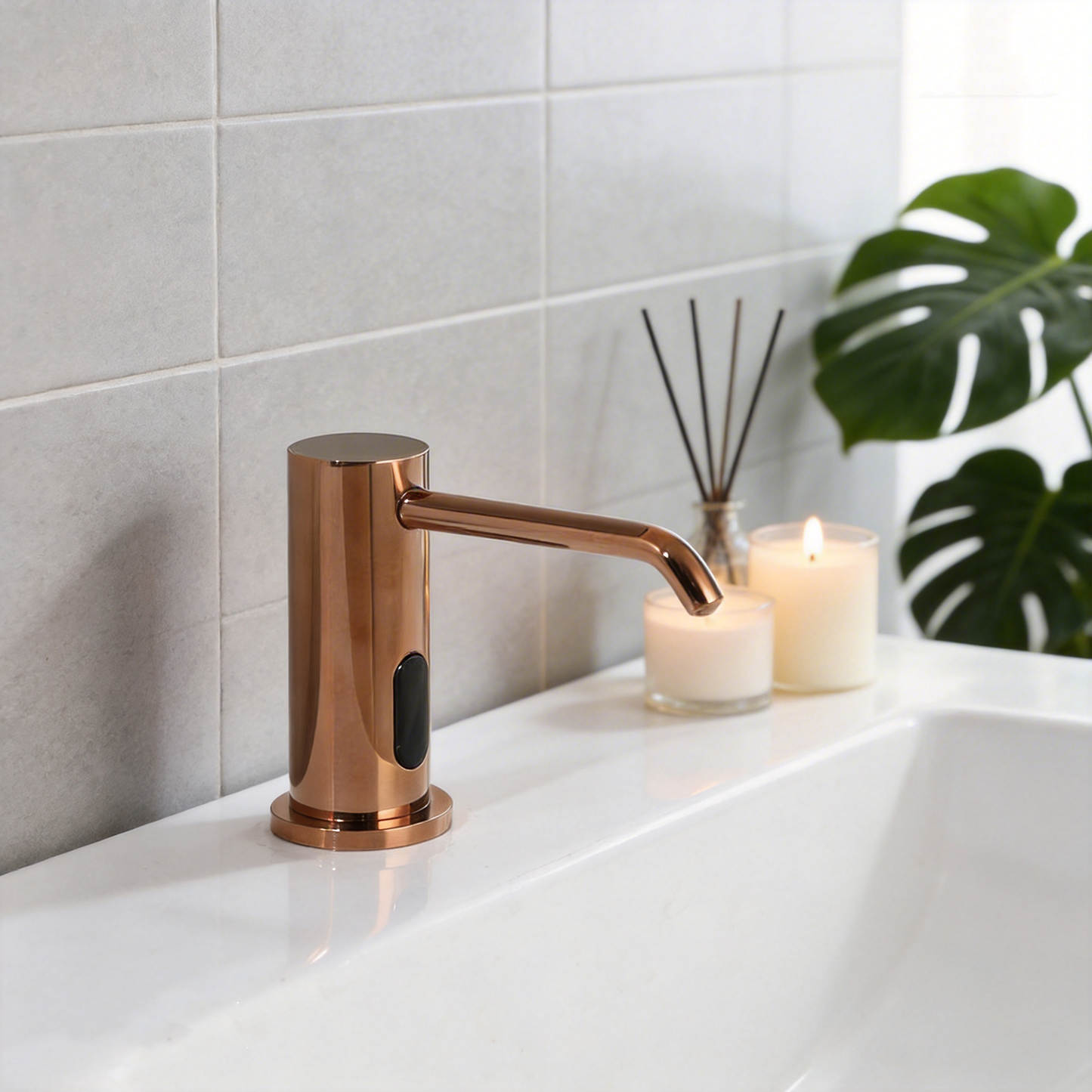 Sensomatica Zeepdispenser Rose Goud