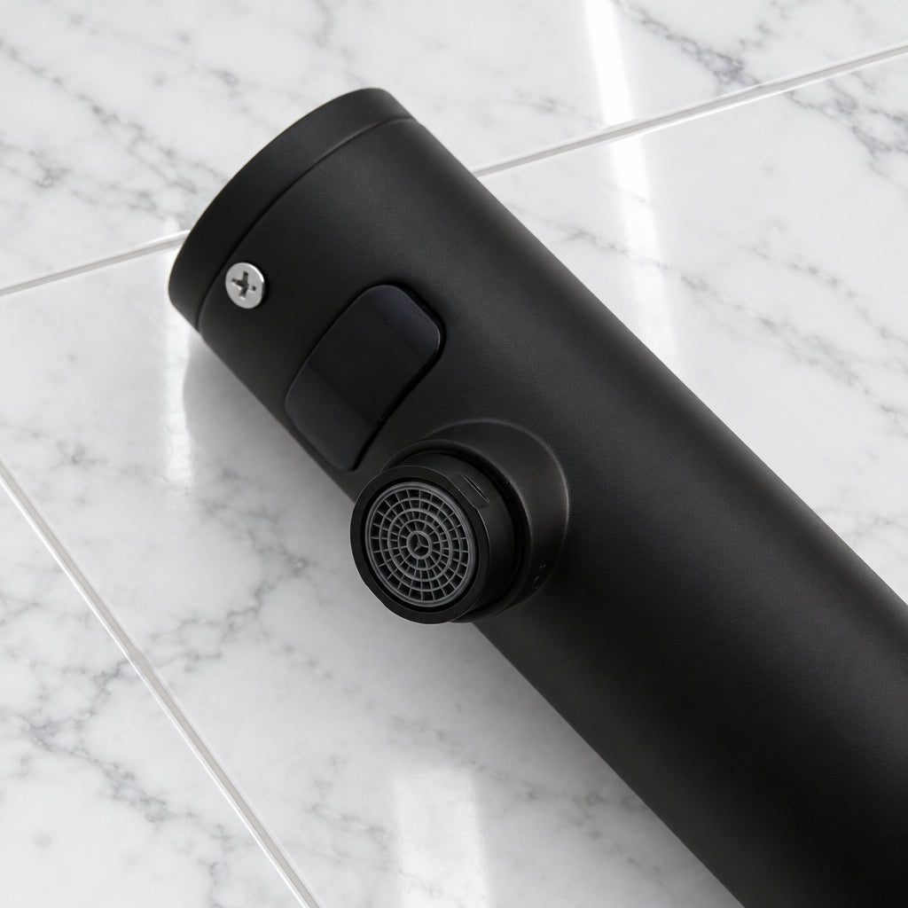 Sensomatica Stange sensor tap wall tap black