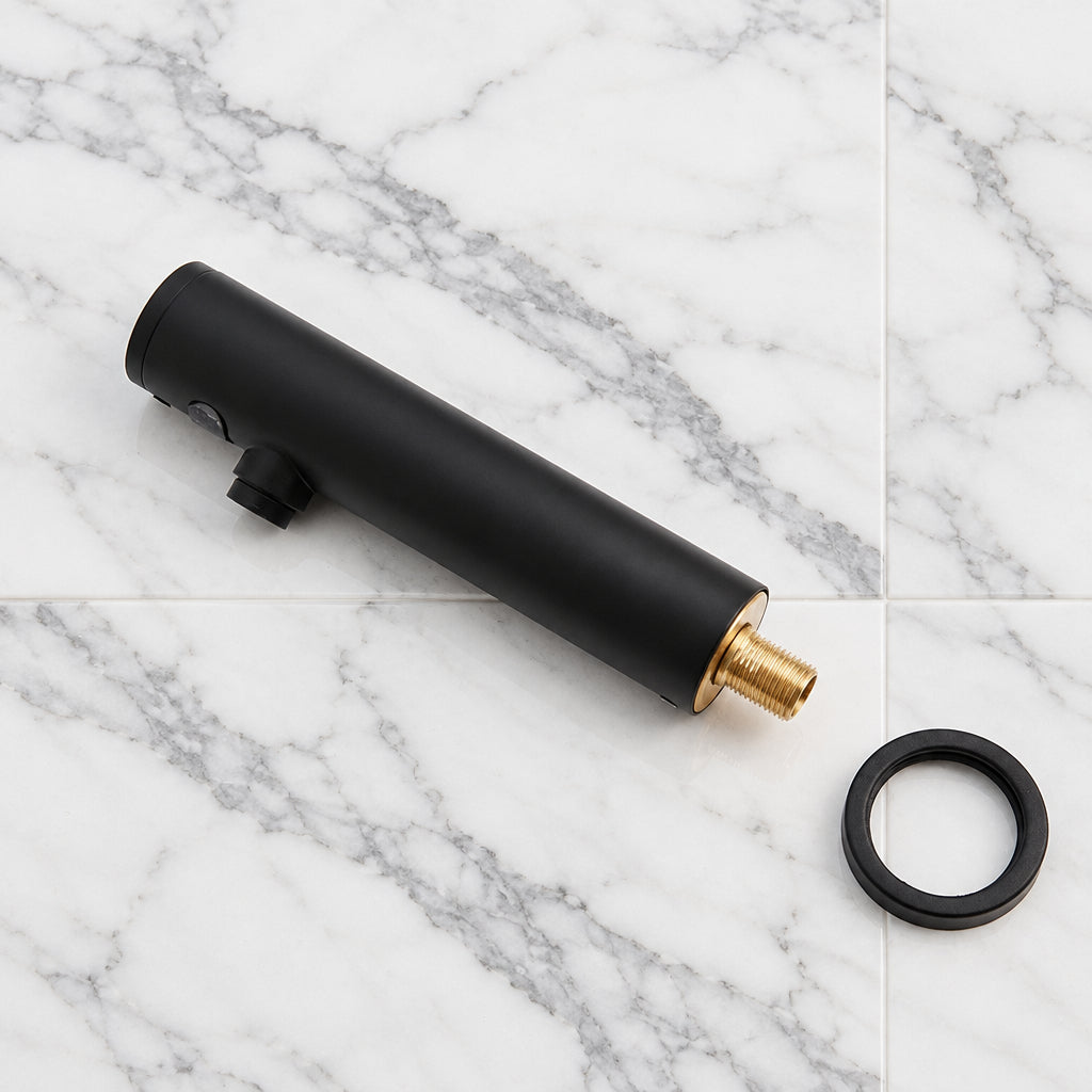 Sensomatica Stange sensor tap wall tap black