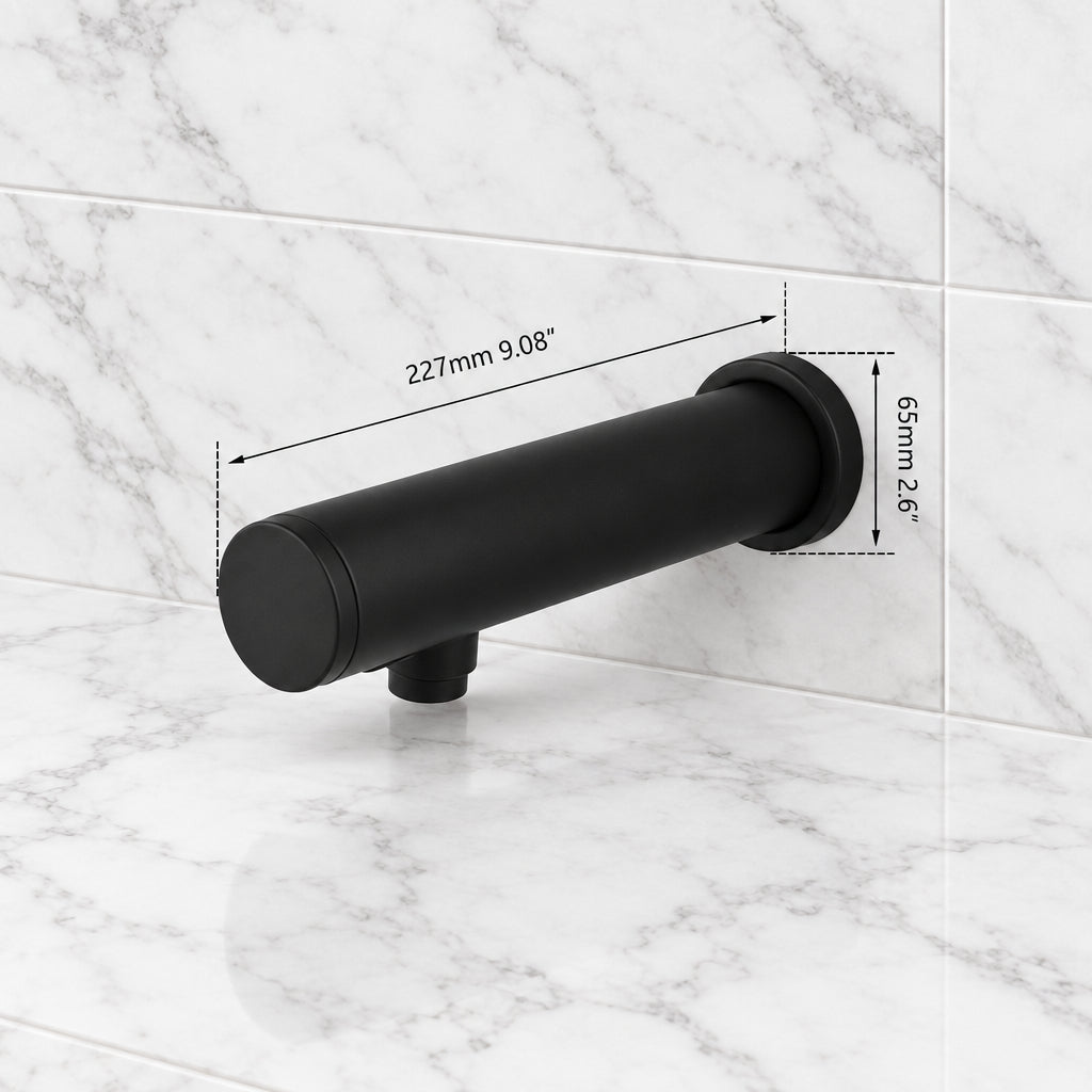 Sensomatica Stange sensor tap wall tap black