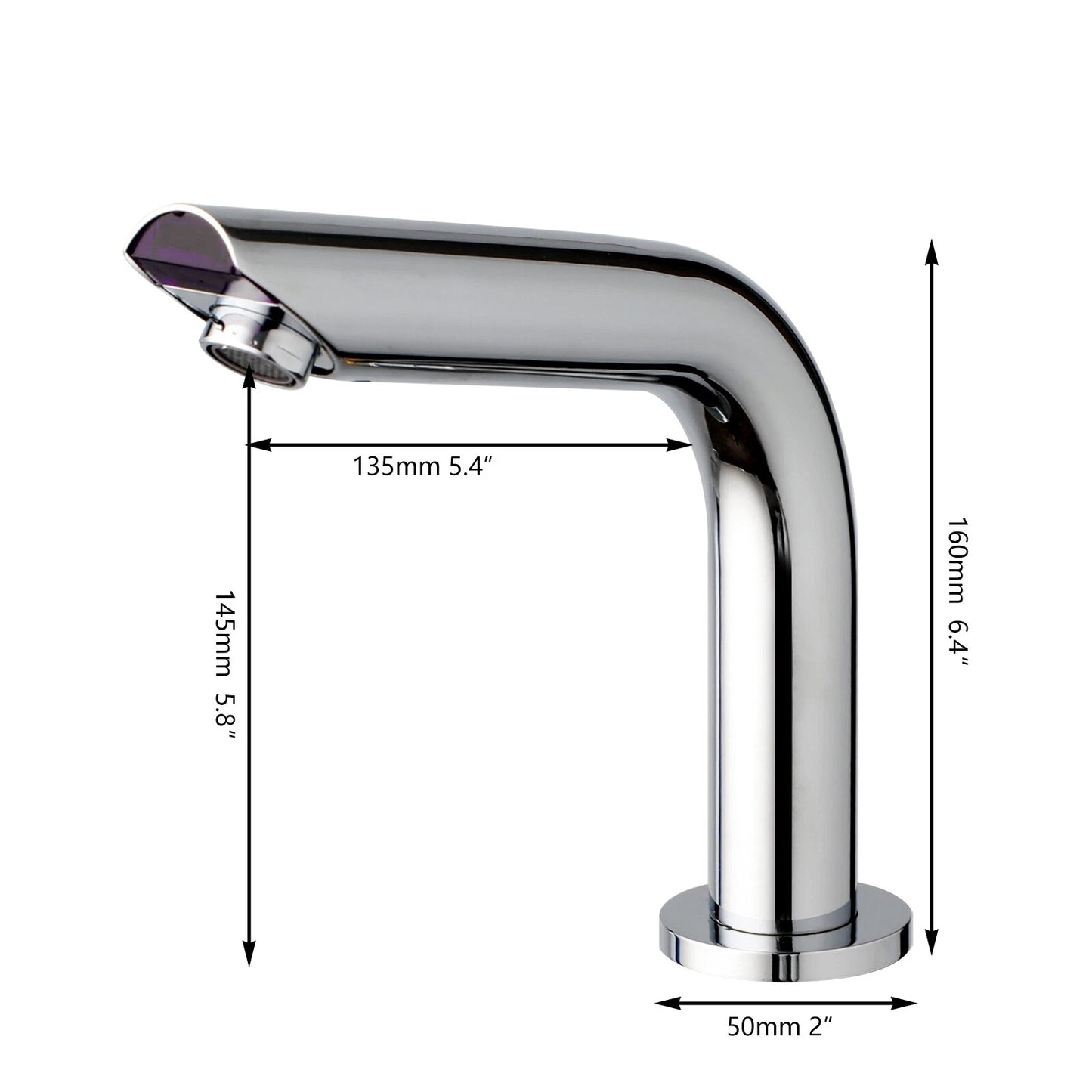 Sensomatica Sensor Kraan 16cm – Chroom