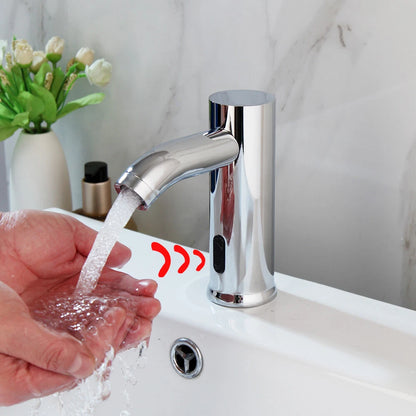 Sensomatica – Chrom-Sensor-Waschtischarmatur