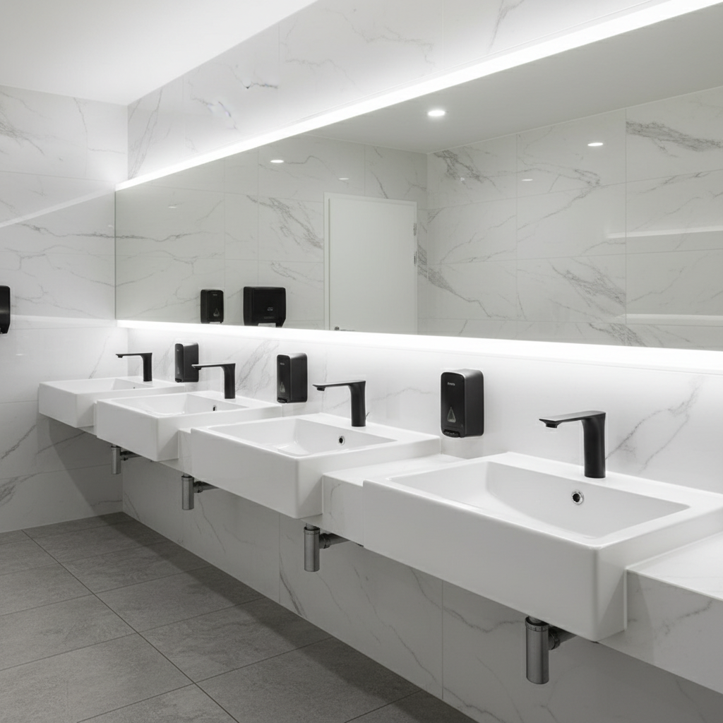 Sensomatica Sensor Wasserhahn Schwarz 