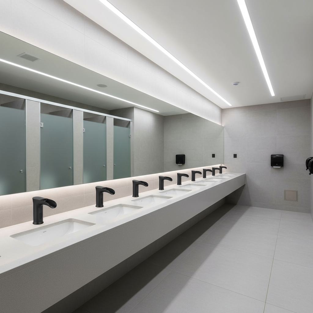 Sensomatica Wasserfall-Sensor-Wasserhahn – Kaltwassermodell 