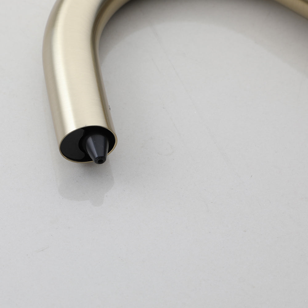 Sensomatica Cesaro Sensor Zeepdispenser Geborsteld Goud