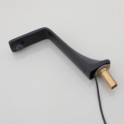 Sensomatica – schwarzer Sensor-Waschtischmischer