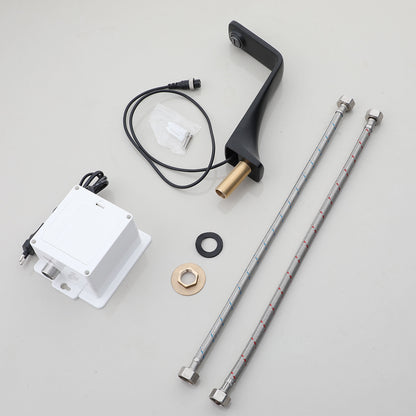 Sensomatica – schwarzer Sensor-Waschtischmischer