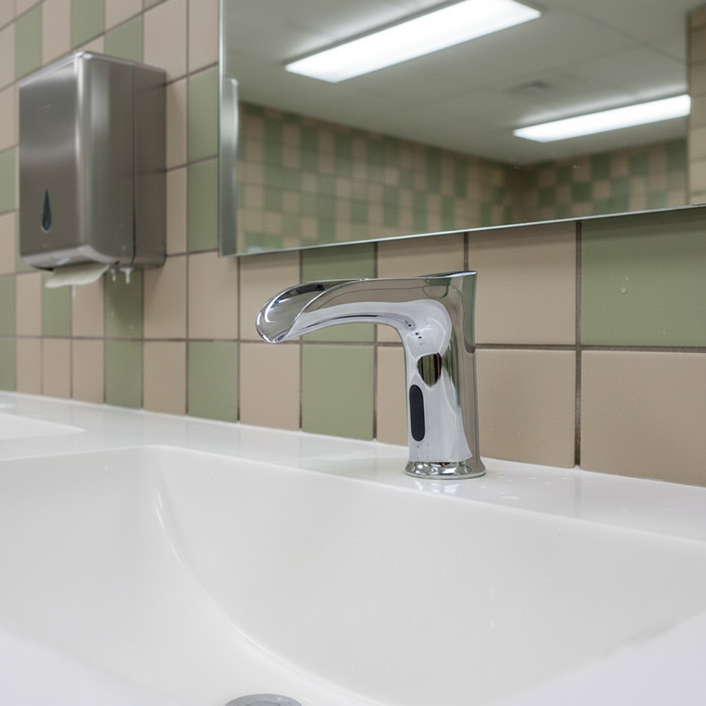 Sensomatica Wasserfall-Sensor-Wasserhahn – Kaltwassermodell 