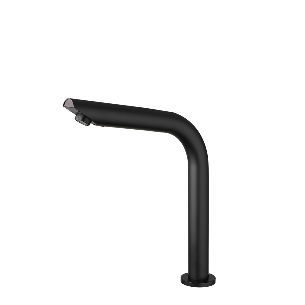 Sensomatica sensor wastafelkraan zwart 230 mm