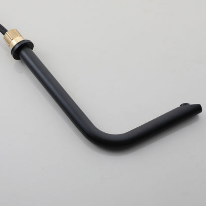 Sensomatica sensor wastafelkraan zwart 230 mm