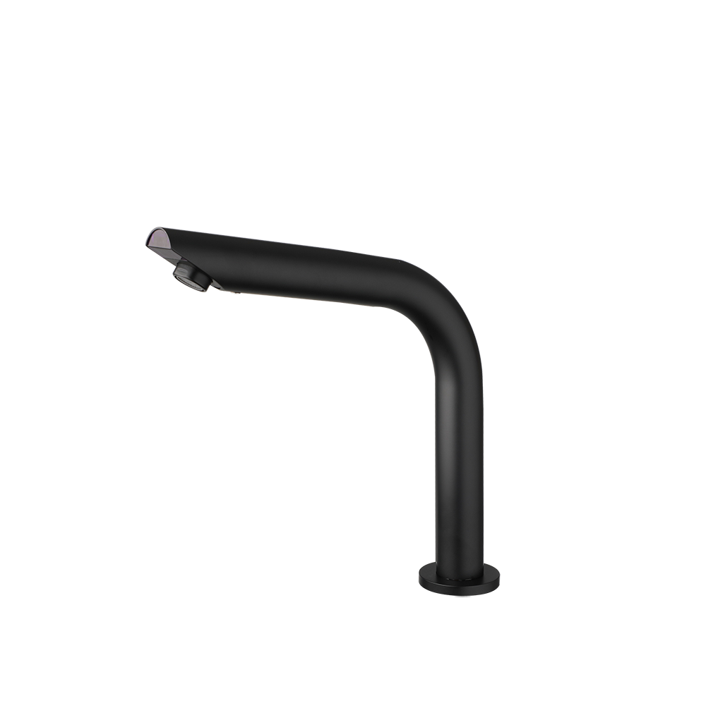 Sensomatica sensor wastafelkraan zwart 160 mm